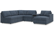 Modmax Ink 6-Piece Sectional with Chaise -   - Lara Furniture