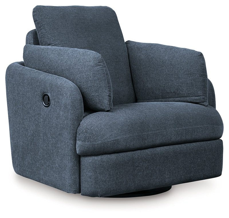 Modmax Sofa, Loveseat and Recliner in Ink from Ashley - Lara Furniture