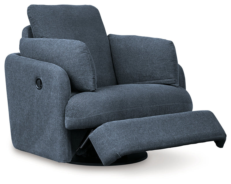 Modmax Sofa, Loveseat and Recliner in Ink from Ashley - Lara Furniture