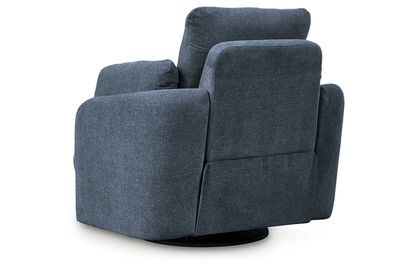Modmax Ink 6-Piece Sectional and Swivel Glider Recliner -   - Lara Furniture