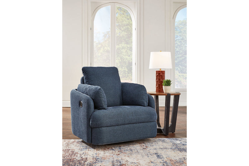 Modmax Ink 6-Piece Sectional and Swivel Glider Recliner -   - Lara Furniture