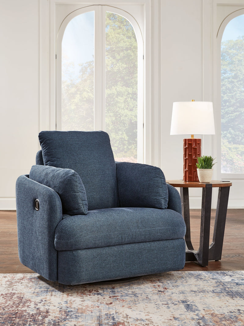 Modmax Sofa, Loveseat and Recliner in Ink from Ashley - Lara Furniture