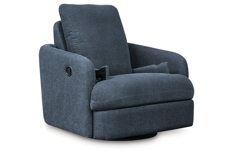 Modmax Ink 6-Piece Sectional and Swivel Glider Recliner -   - Lara Furniture