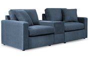 Modmax Ink 3 Piece Sectional with Console - Lara FurnitureSectional