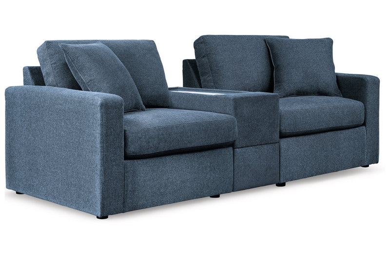 Modmax Ink 3 Piece Sectional with Console - Lara FurnitureSectional