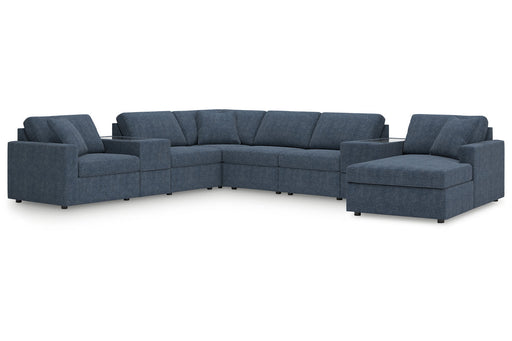 Modmax Ink 8-Piece Sectional with Chaise -   - Lara Furniture