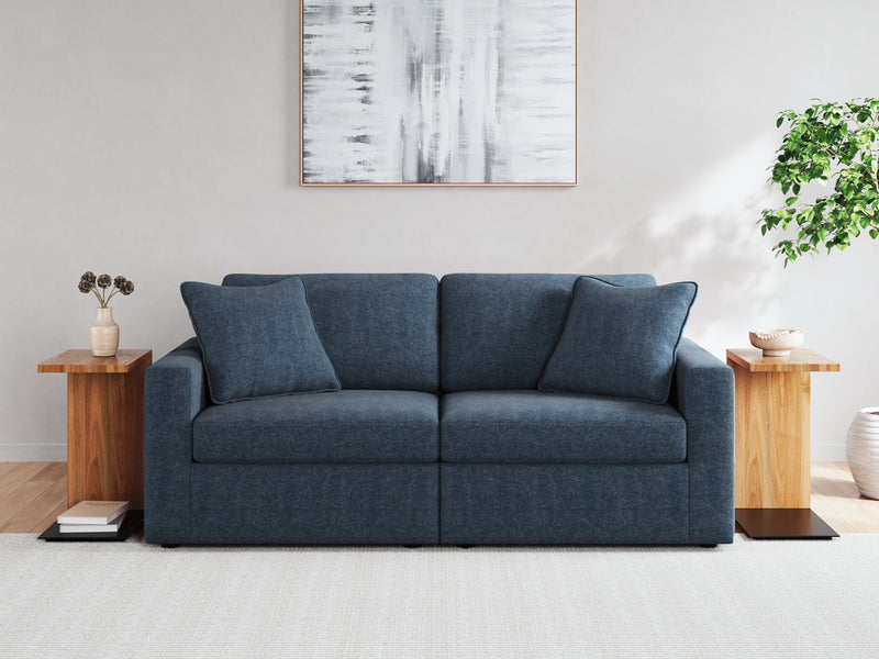 Modmax Sofa, Loveseat and Recliner in Ink from Ashley - Lara Furniture
