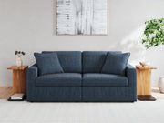 Modmax Sofa, Loveseat and Recliner in Ink from Ashley - Lara Furniture