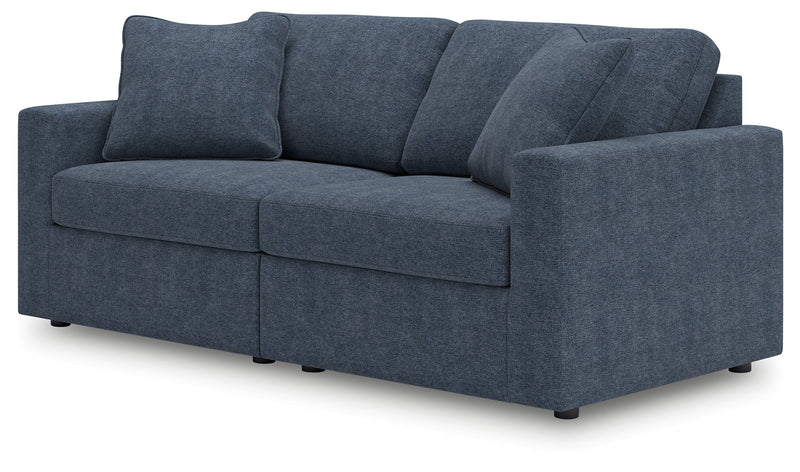 Modmax Sofa, Loveseat and Recliner in Ink from Ashley - Lara Furniture