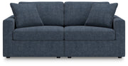Modmax Sofa, Loveseat and Recliner in Ink from Ashley - Lara Furniture