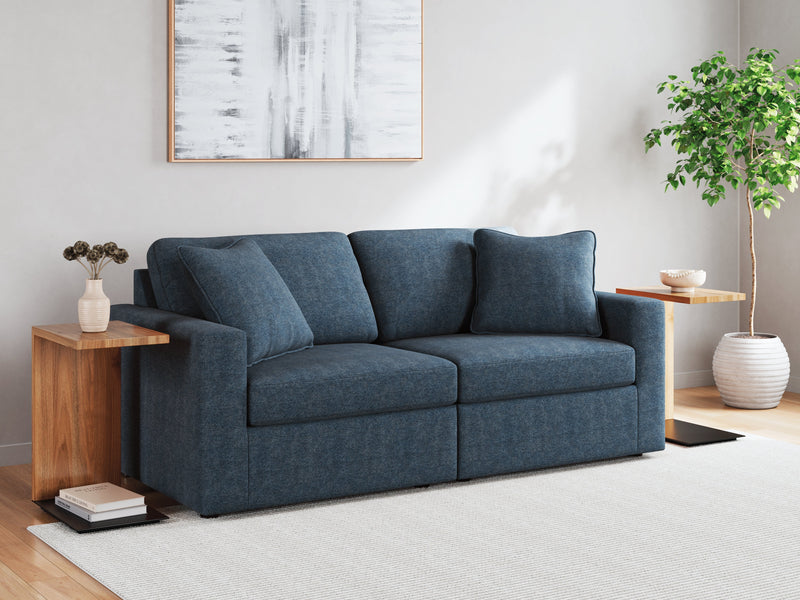 Modmax Sofa, Loveseat and Recliner in Ink from Ashley - Lara Furniture