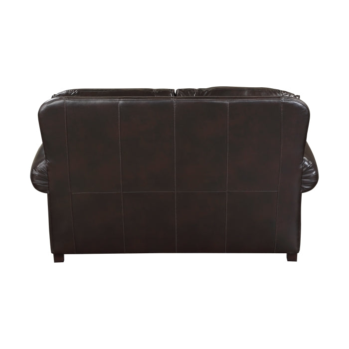 9268BRW-2 Love Seat - 9268BRW-2