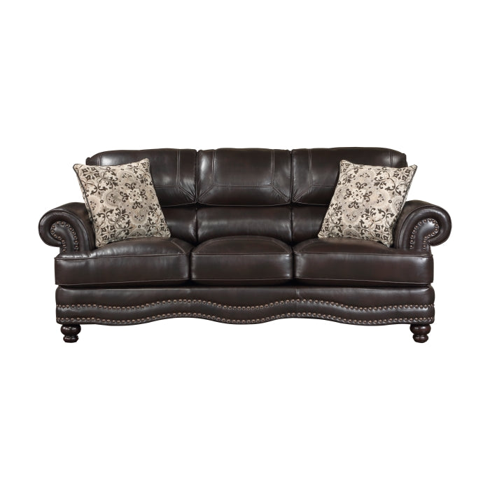 9268BRW-3 Sofa - 9268BRW-3