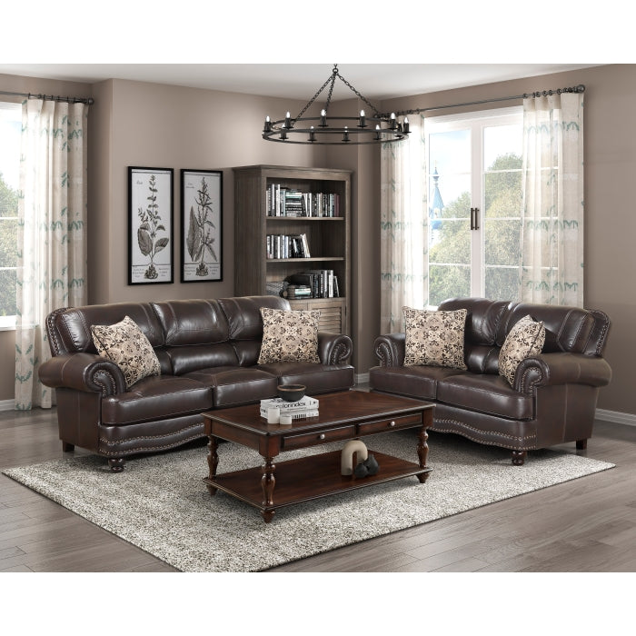 9268BRW-3 Sofa - 9268BRW-3