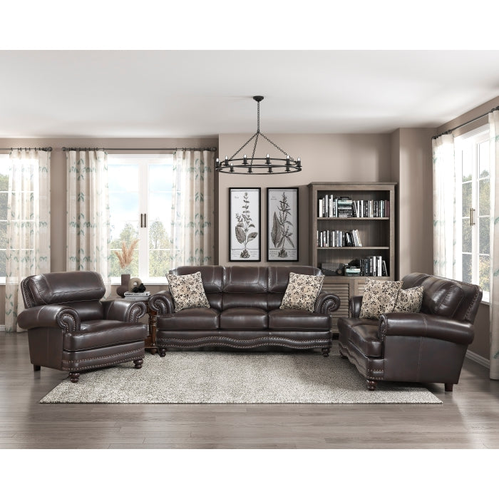 9268BRW-3 Sofa - 9268BRW-3
