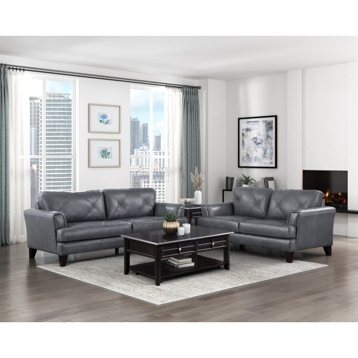 9279BGY-2 Love Seat - 9279BGY-2