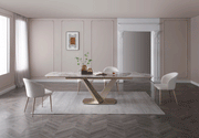 93 Dining Table With 2107 Chairs Set - Lara Furniture