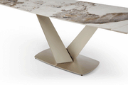 93 Dining Table With 2107 Chairs Set - Lara Furniture