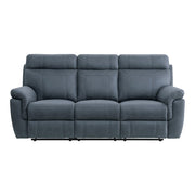9301BUE*2 2pc Set: Sofa, Love - 9301BUE*2