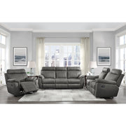 9301GRY-1 Glider Reclining Chair - 9301GRY-1