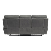 9301GRY*2 2pc Set: Sofa, Love - 9301GRY*2