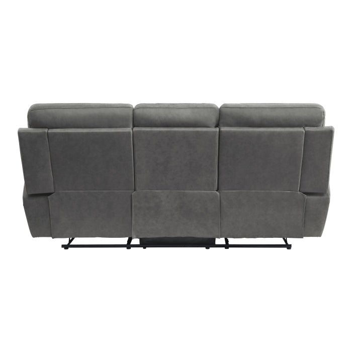 9301GRY*2 2pc Set: Sofa, Love - 9301GRY*2