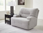 Acklen Place Pewter 6-Piece Power Reclining Sectional and Power Recliner from Ashley - Lara Furniture