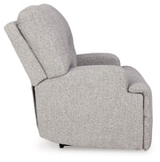 Acklen Place Pewter 6-Piece Power Reclining Sectional and Power Recliner from Ashley - Lara Furniture