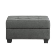 Dunstan Dark Gray Reversible Sectional - Lara FurnitureSectional