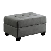 Dunstan Dark Gray Reversible Sectional - Lara FurnitureSectional