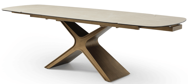 9368 Dining Table Taupe - i37521