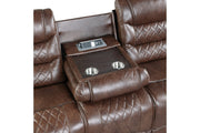 Putnam Brown Reclining Living Room Set - Lara FurnitureLiving Room Set