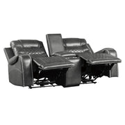 9405GY*2PW 2pc Set: Sofa, Love (Power) - 9405GY*2PW