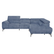 Ashland Blue RAF Sectional - Lara FurnitureSectional