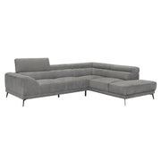 Ashland Gray RAF Sectional - Lara FurnitureSectional