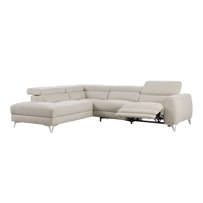 9415*SCPW (2)2-Piece Power Reclining Sectional with Left Chaise - 9415*SCPW