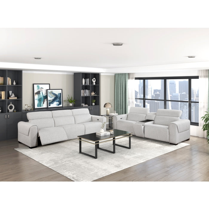 9455CLD-3PWH* (3)Power Double Reclining Sofa with Power Headrests, Charging Ports - 9455CLD-3PWH*
