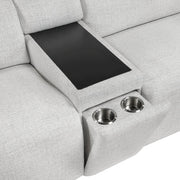 9455CLD*7LRRRPWH (7)7-Piece Modular Power Reclining Sectional with Power Headrests - 9455CLD*7LRRRPWH