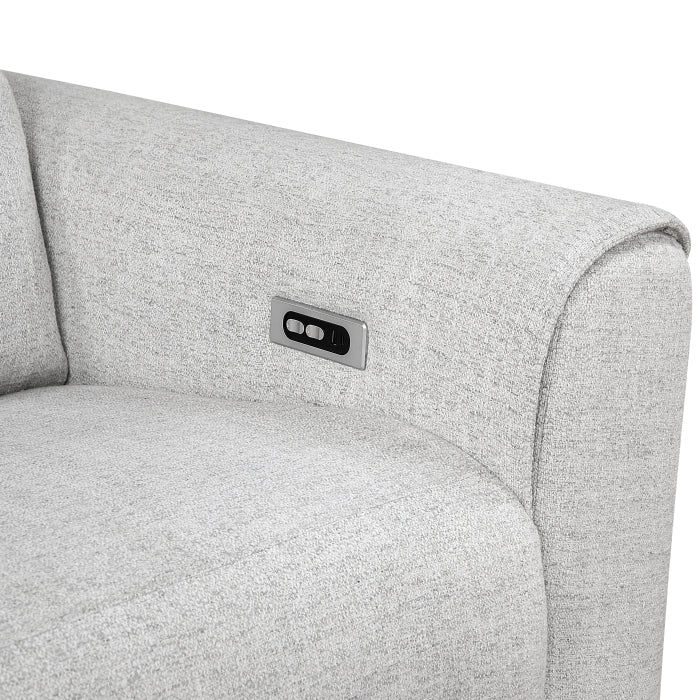 9455CLD*7LRRRPWH (7)7-Piece Modular Power Reclining Sectional with Power Headrests - 9455CLD*7LRRRPWH