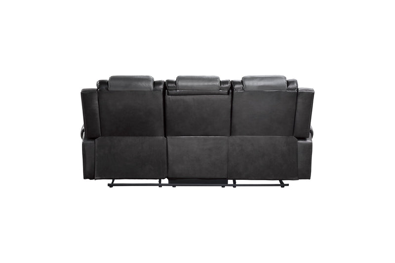 Briscoe Gray Reclining Living Room Set - Lara FurnitureLiving Room Set