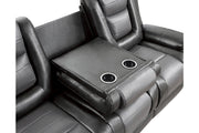 Briscoe Gray Reclining Living Room Set - Lara FurnitureLiving Room Set