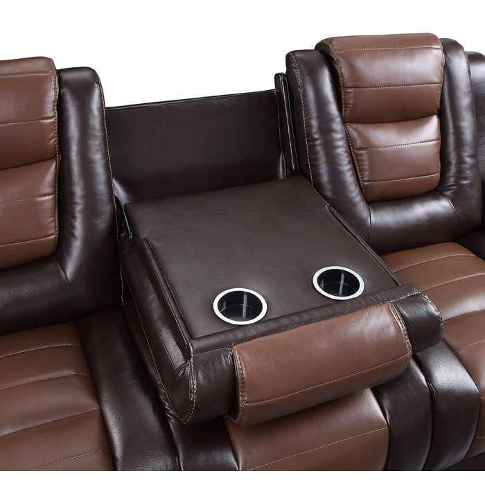 9470BR*2 2pc Set: Sofa, Love - 9470BR*2