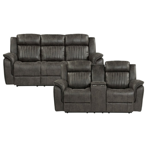 9479BRG*2 2pc Set: Sofa, Love - 9479BRG*2