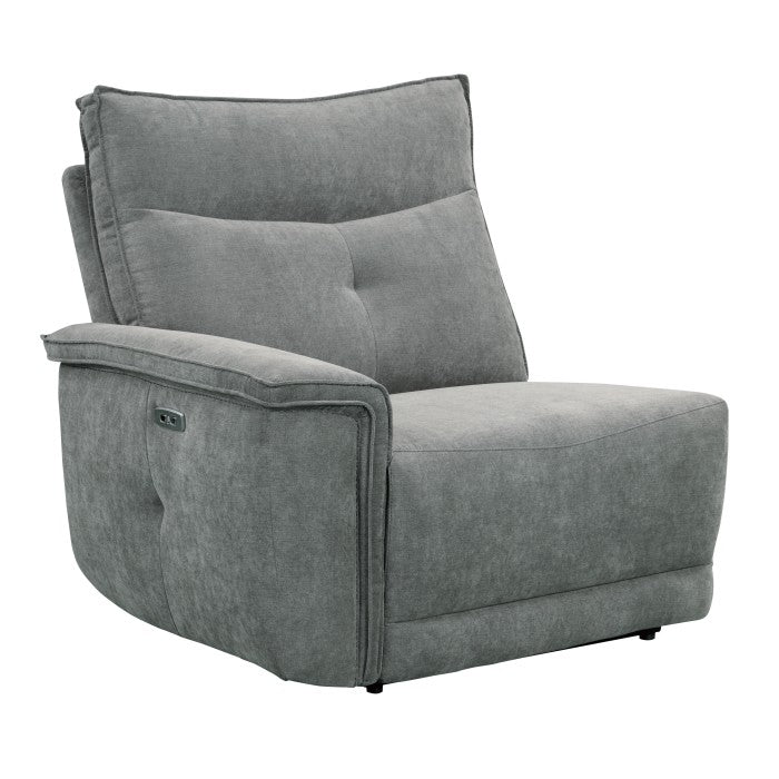 9509DG-2CNPWH* (3)Power Double Reclining Love Seat with Center Console, Power Headrests and USB Ports - 9509DG-2CNPWH*
