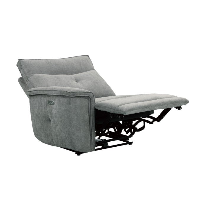 9509DG-2CNPWH* (3)Power Double Reclining Love Seat with Center Console, Power Headrests and USB Ports - 9509DG-2CNPWH*