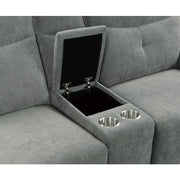 9509DG*6LR5R (6)6-Piece Modular Reclining Sectional with Right Chaise - 9509DG*6LR5R
