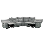 9509DG*6LRRR (6)6-Piece Modular Reclining Sectional - 9509DG*6LRRR