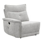 9509MGY*6LR5R (6)6-Piece Modular Reclining Sectional with Right Chaise - 9509MGY*6LR5R