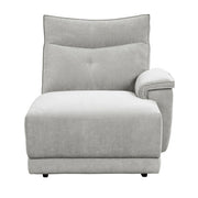 9509MGY*6LR5R (6)6-Piece Modular Reclining Sectional with Right Chaise - 9509MGY*6LR5R