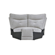 9509MGY*6LRRR (6)6-Piece Modular Reclining Sectional - 9509MGY*6LRRR